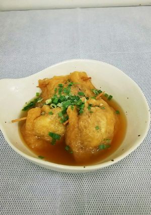 お揚げさんのお楽しみ袋-レシピのメイン写真