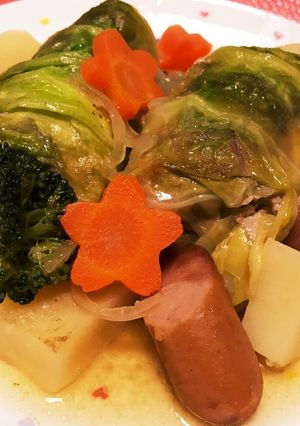 ロールキャベツ-レシピのメイン写真