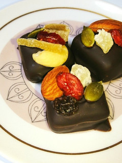 バレンタイン♪ドライフルーツお洒落チョコ-レシピのメイン写真