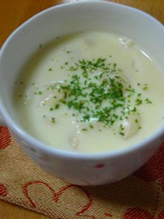 きのこの白いスープ-レシピのメイン写真