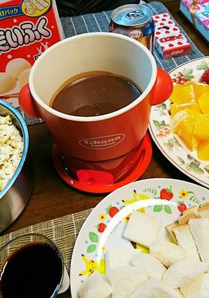 毎年恒例❤バレンタインのチョコフォンデュ-レシピのメイン写真
