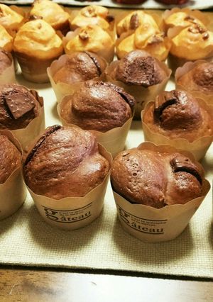 チョコマフィン⭐オレンジ風味-レシピのメイン写真