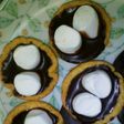 紙コップで マシュマロチョコ タルト♥