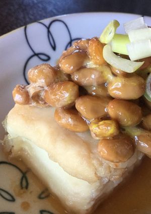 揚げ出し豆腐の納豆のせ-レシピのメイン写真