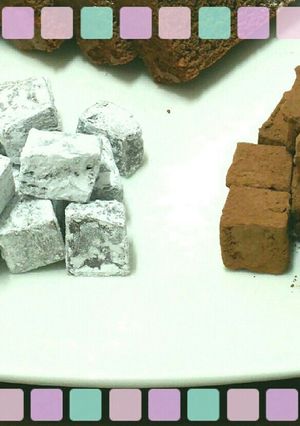 バニラアイスと板チョコで作る♡生チョコ♡-レシピのメイン写真