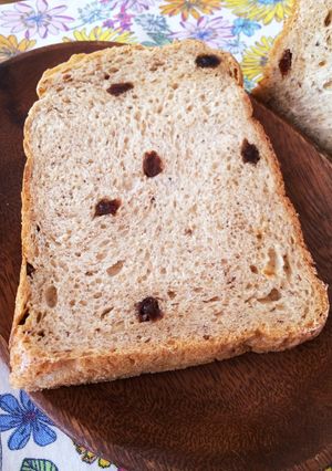 レーズン好きの♡レーズン食パン-レシピのメイン写真