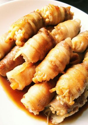 肉巻き～えのきもニンジンも♪-レシピのメイン写真