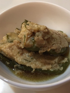子ども大好き 簡単ピーマン肉詰め煮-レシピのメイン写真