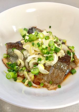 お魚初心者による さんまのネギぽん酢-レシピのメイン写真