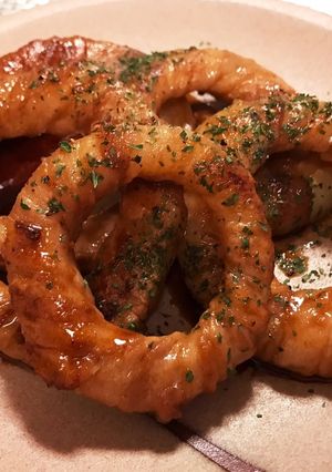豚バラ肉のオニオンリング-レシピのメイン写真