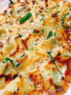 ニラ★ニラと玉ねぎの野菜チヂミ-レシピのメイン写真