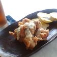 豚の竜田揚げ☆マヨネーズソースで