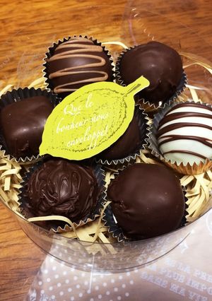 濃厚おいしい♡簡単本格チョコトリュフ-レシピのメイン写真