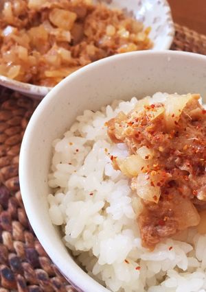 簡単！玉ねぎツナ丼-レシピのメイン写真