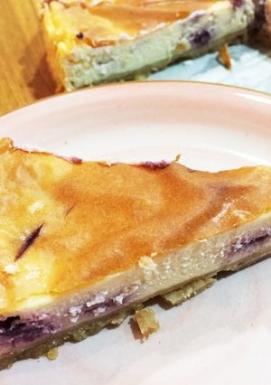 ミックスベリーの濃厚ベイクドチーズケーキ-レシピのメイン写真