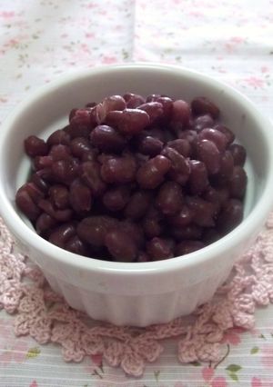 小豆の甘煮-レシピのメイン写真