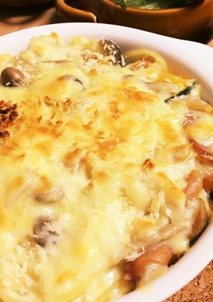 スパゲティグラタン-レシピのメイン写真