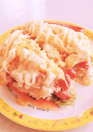 バターライスのオムライス！-レシピのメイン写真
