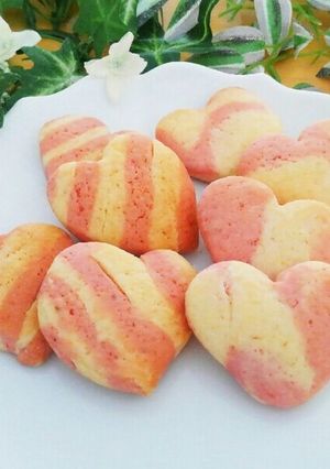 バレンタインに❤ハートのクッキー-レシピのメイン写真