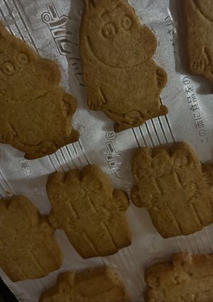 全粒粉のココナッツバニラクッキー-レシピのメイン写真