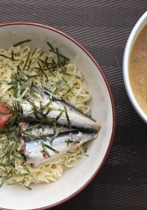 イワシつけ麺-レシピのメイン写真