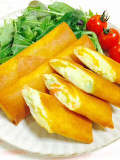 ポテトとチーズの春巻き♪-レシピのメイン写真