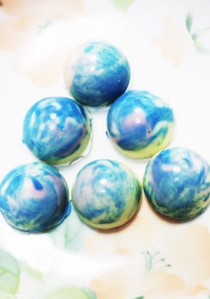 [簡単]超綺麗惑星チョコ-レシピのメイン写真