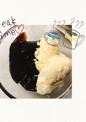 コーヒーゼリー-レシピのメイン写真