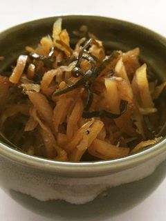 生姜シロップの佃煮-レシピのメイン写真
