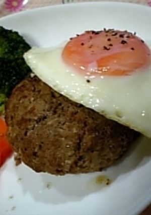 ヘルシー　えのき入りハンバーグ-レシピのメイン写真