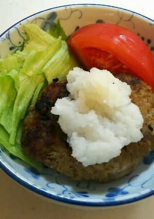 ヤーコンバーグ-レシピのメイン写真