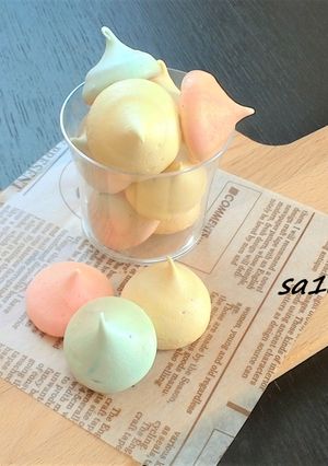 卵白消費に！サクサク焼きメレンゲ-レシピのメイン写真