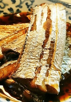 太刀魚の柔らか煮付け♥-レシピのメイン写真