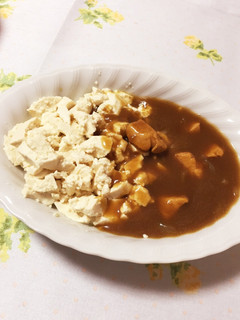 糖質制限☆カレー豆腐-レシピのメイン写真