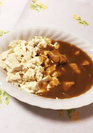 糖質制限☆カレー豆腐-レシピのメイン写真