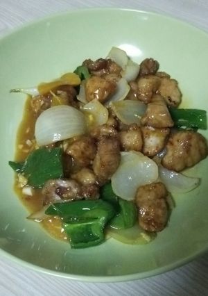 蜜柑の酢豚-レシピのメイン写真