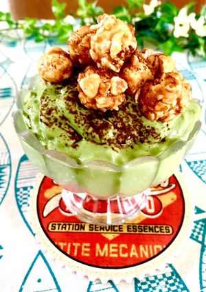 豆腐でお抹茶クリーム&お抹茶アイス♡-レシピのメイン写真