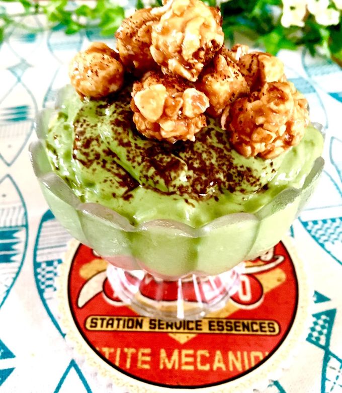豆腐でお抹茶クリーム&お抹茶アイス♡-レシピのメイン写真