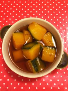 かぼちゃの煮物 ☆*:。:*☆基本の和食-レシピのメイン写真