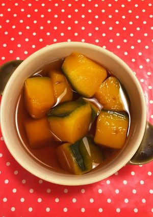かぼちゃの煮物 ☆*:｡:*☆基本の和食-レシピのメイン写真