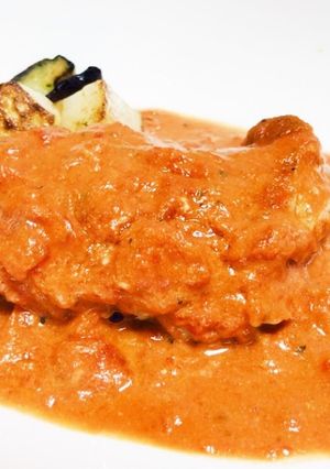 トマトクリームチキン-レシピのメイン写真
