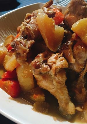 フライパンで手羽元と大根のやわらか煮-レシピのメイン写真