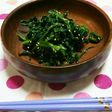 晩のご飯にもう一品!ほうれん草のごま和え