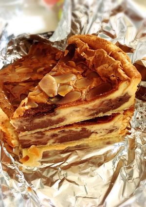 マーブル？チョコチーズケーキ！-レシピのメイン写真