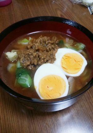 味噌カレーラーメン-レシピのメイン写真