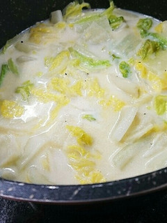 白菜のミルクスープ-レシピのメイン写真