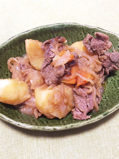 ホーロー鍋で♡肉じゃが♡-レシピのメイン写真