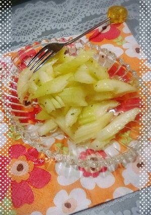 おつまみ☆セロリの酢漬け-レシピのメイン写真