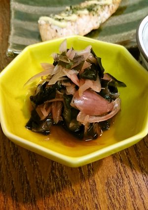 ワカメとみょうが酢漬けの酢の物-レシピのメイン写真