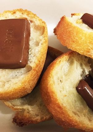 簡単激ウマ。チョコレートトースト-レシピのメイン写真